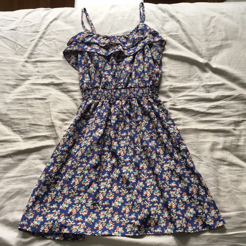 Strappy floral sundress